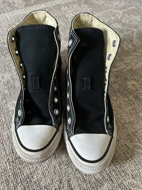 Converse Black & White High-Top Women's Sneakers